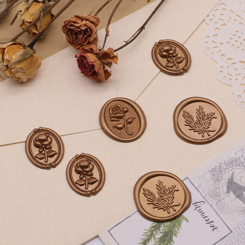 Self Adhesive Wax Seal Stickers