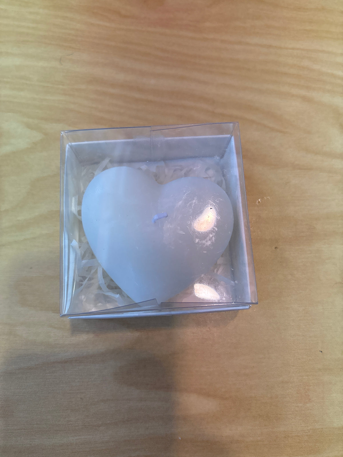 Candle Heart Shape with Carton Box clear Lid Wedding Favors Party Favors