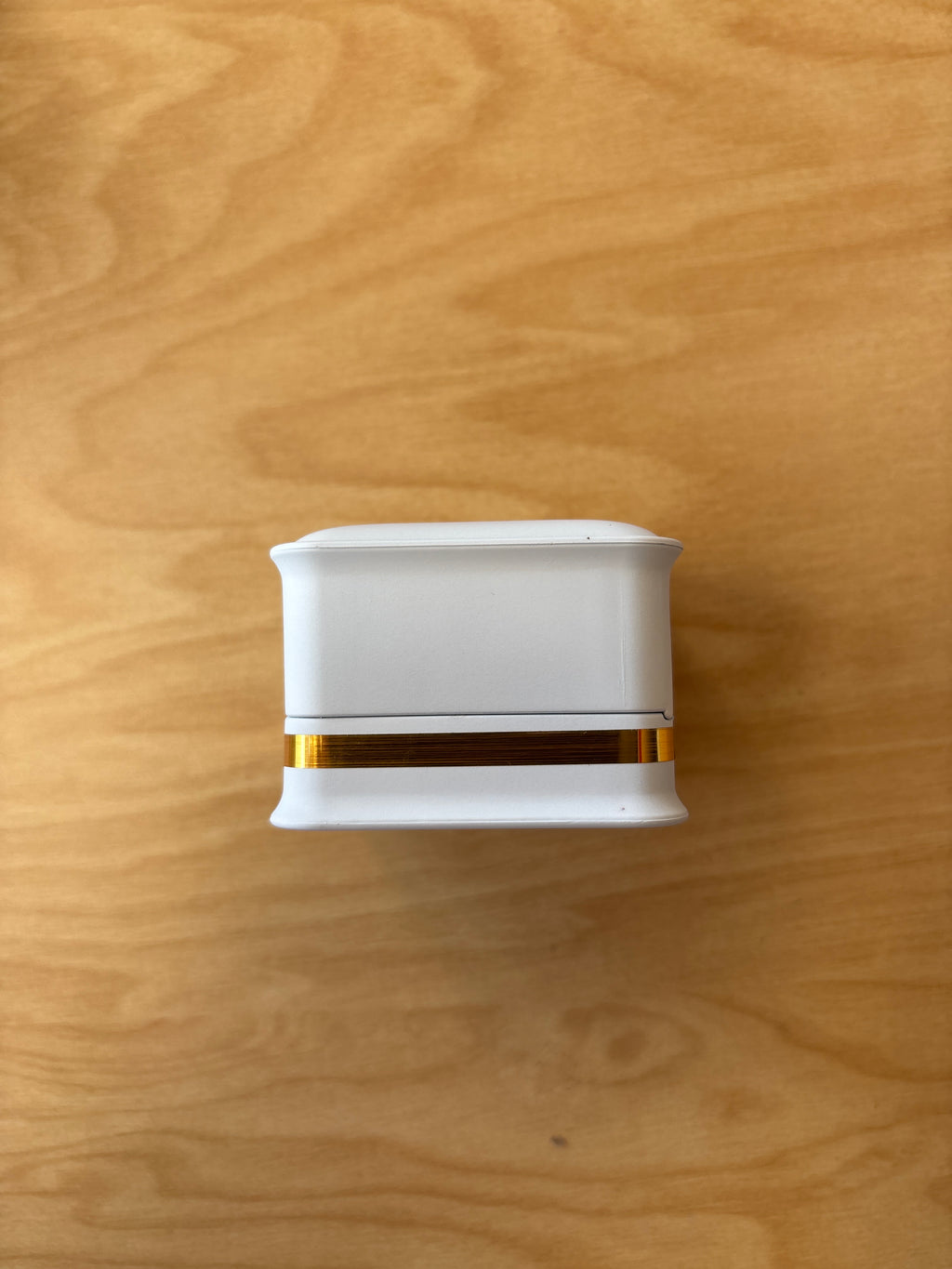 Wedding Ring Box Jewelry Box With Gold strip With LED light
