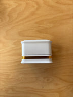 Wedding Ring Box Jewelry Box With Gold strip With LED light