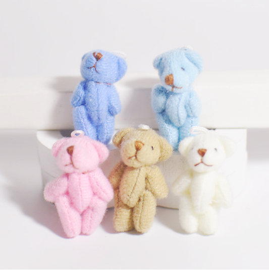 Teddy Bear Plush Toy Decoration Keychain