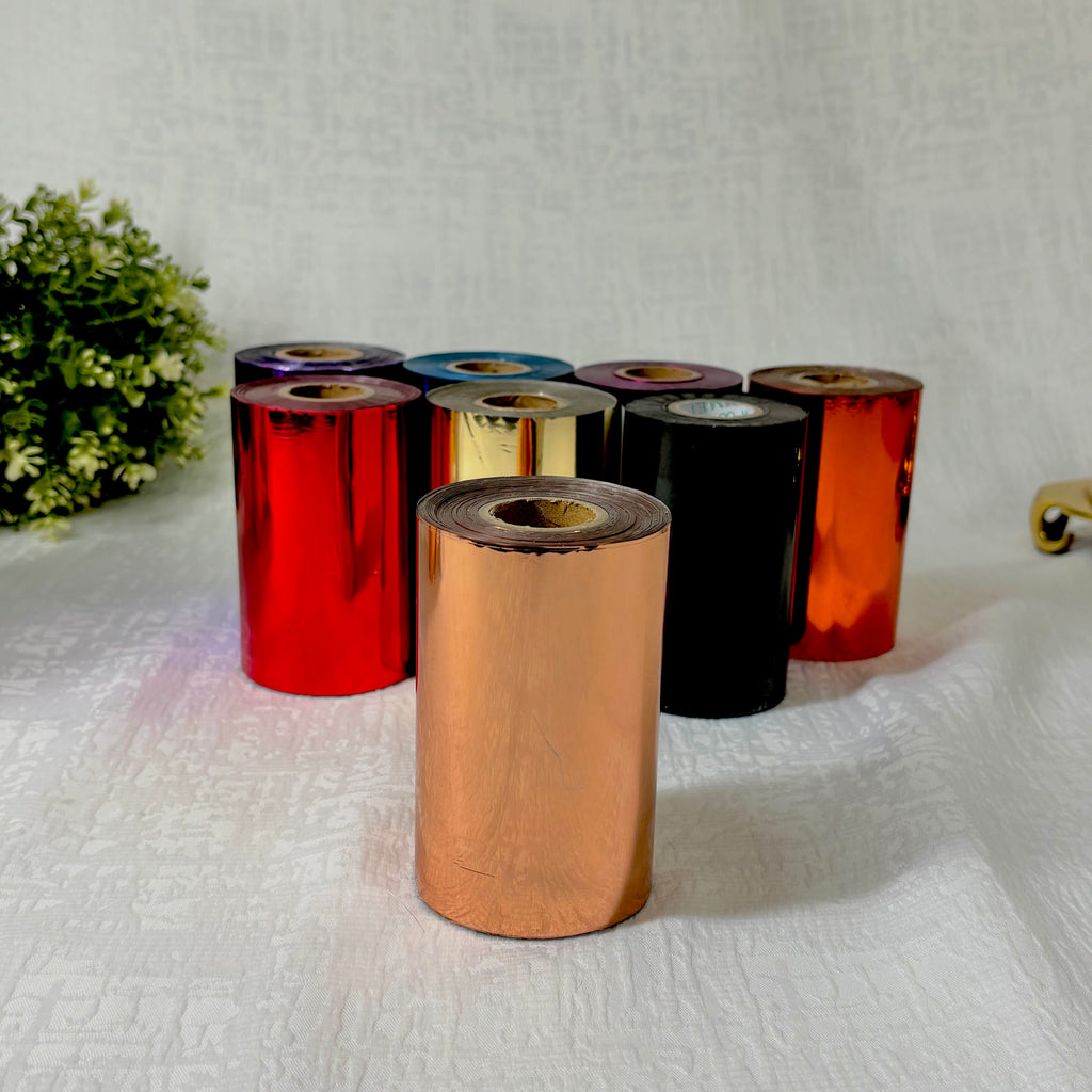 Roll of Hot Stamping Foil 4" x 130 Yards.