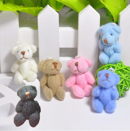 Teddy Bear Plush Toy Decoration Keychain