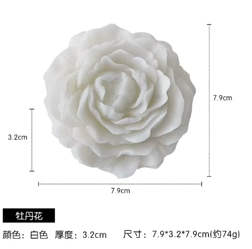 Candle rose shape, Wedding Favor