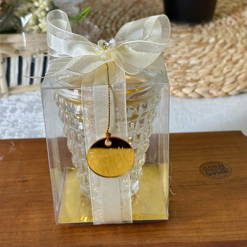 Brûleur d'encens en verre, cadeau de mariage