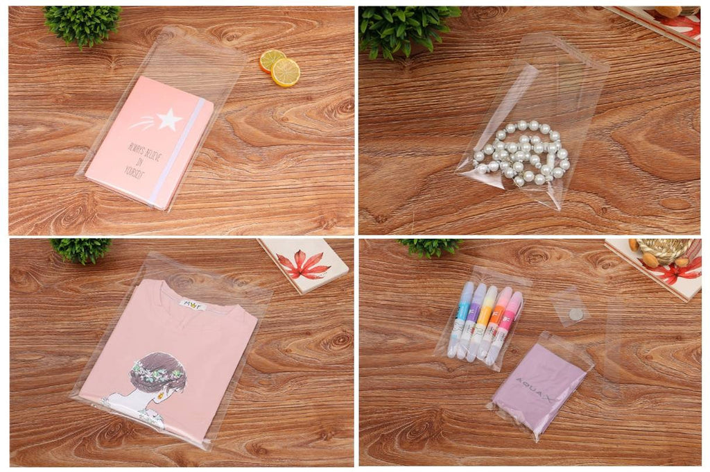 Resealable Polypropylene OPP Plastic Bag With Self Adhesive