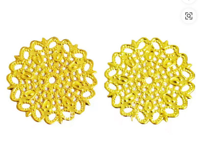 Gold Metal Accessories for Wedding Favors