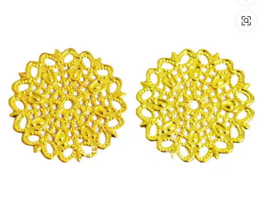 Gold Metal Accessories for Wedding Favors