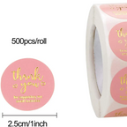Golden Accent Sticker Rolls