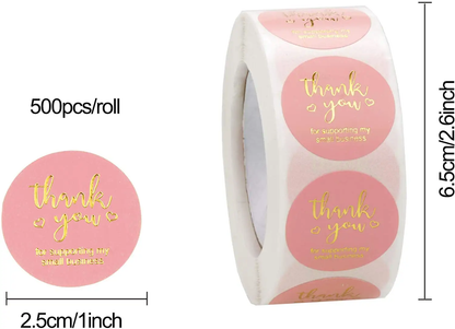 Sticker Rolls (Gold & Silver)