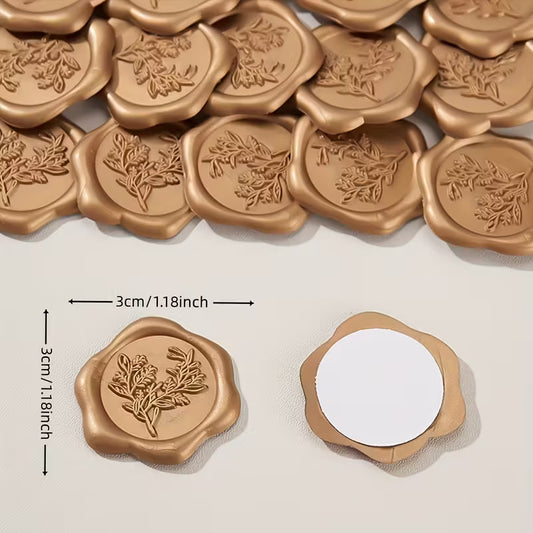 Self Adhesive Wax Seal Stickers