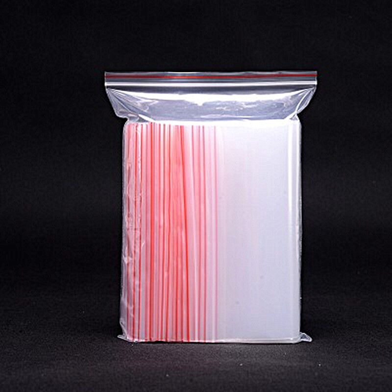 Transparent Zipper Bag Plastic Zip Self Lock Bag