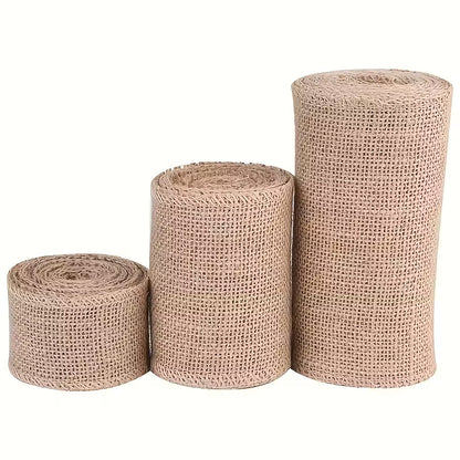 Natural Jute Fabric Ribbon