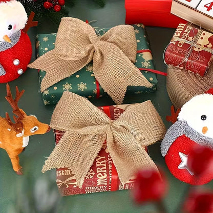 Natural Jute Fabric Ribbon