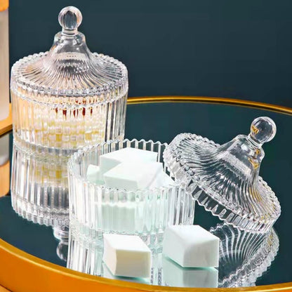 Wedding Favor Transparent Candy Jar Container Jars with Lid Box