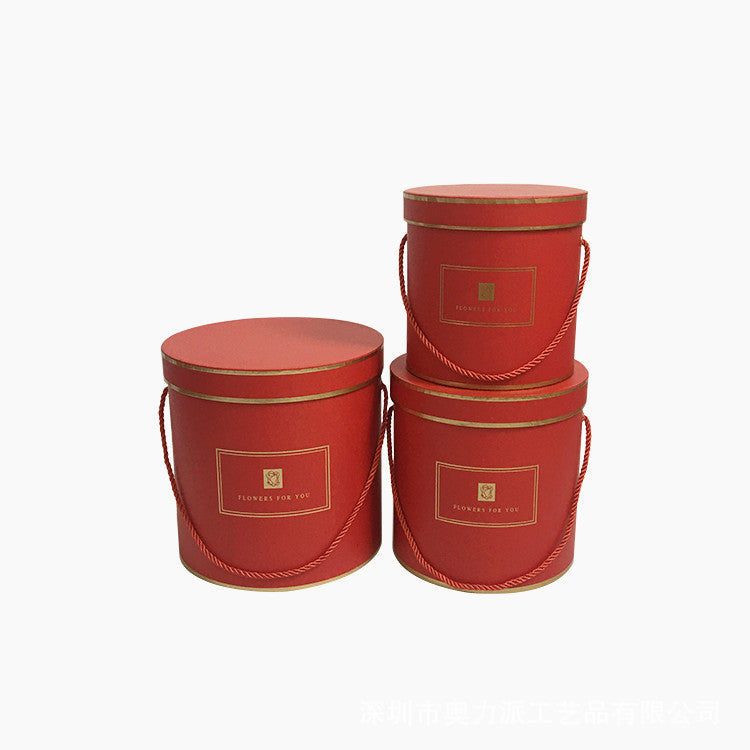 Round Flower Boxes Gift Box