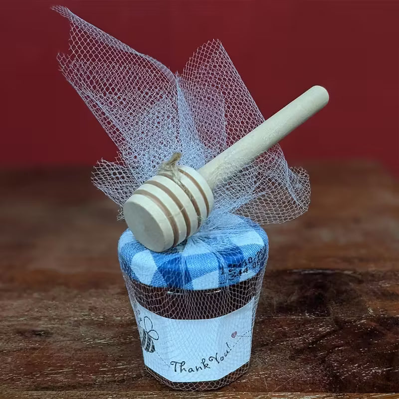 BAMBUS Wooden Honey Stirrer Sticks