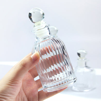 Glass Bottle with Lid Storage Container Fragrance Wedding Favors