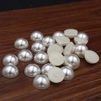 Half Round Plastic Pearl