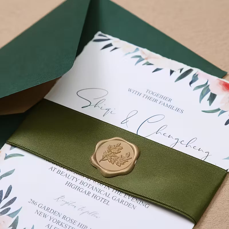 Self Adhesive Wax Seal Stickers