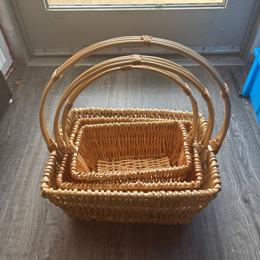 Baskets with handle Set of 3 Pcs A10062