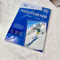 White Photo Paper A4 labels, inkjet.