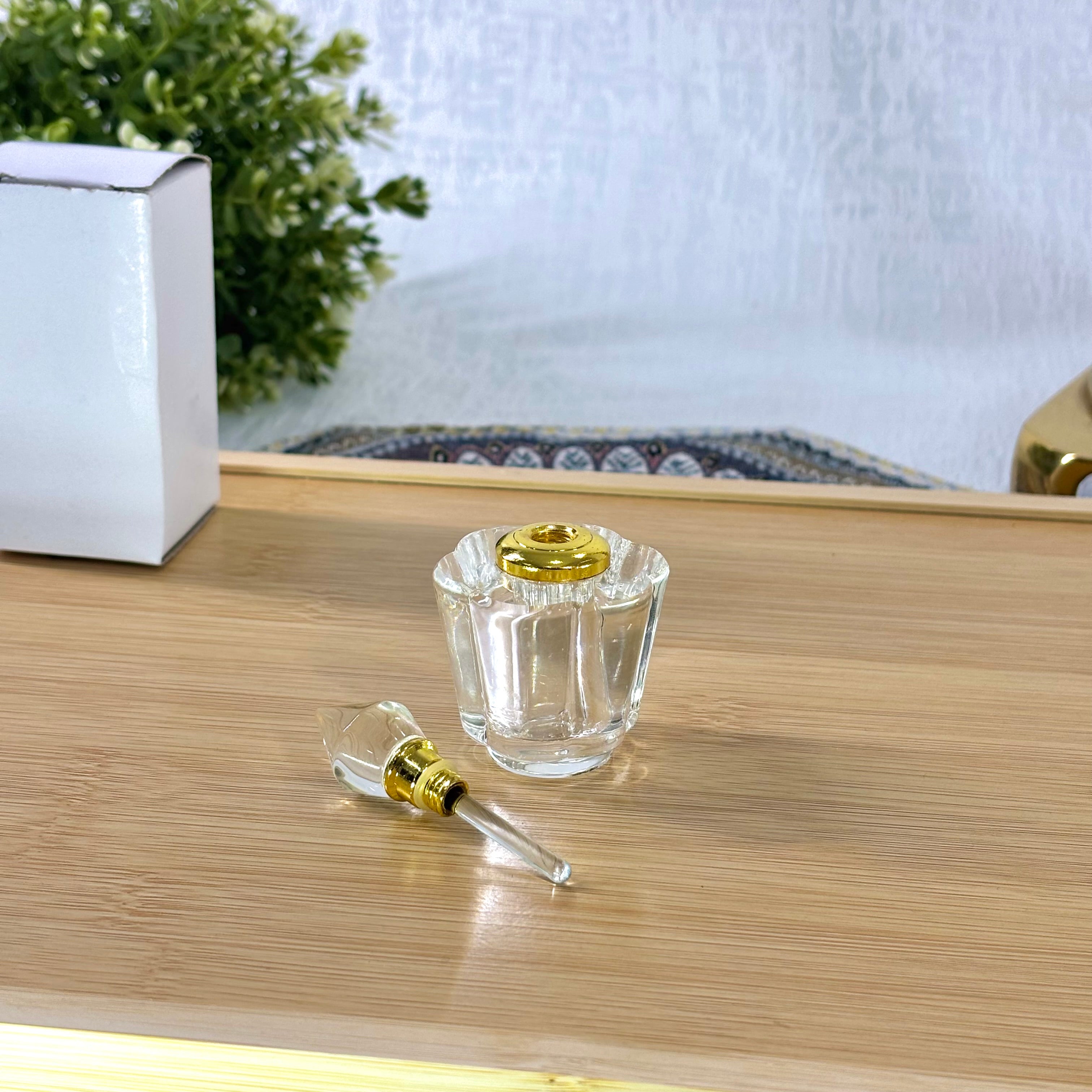 Crystal Perfume Oil Bottle