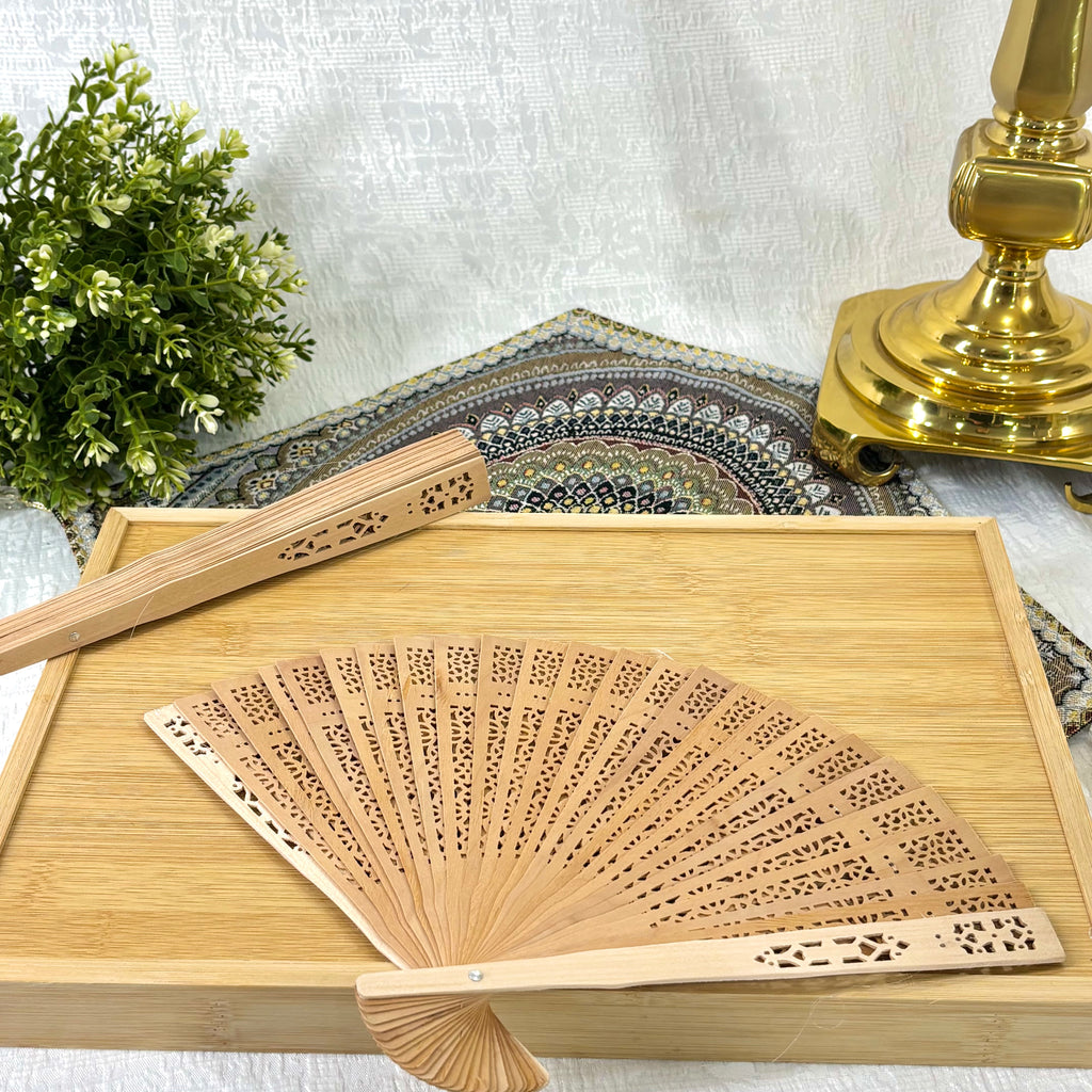 Personalized Engraved Wooden Wedding Fans for Wedding Favor Party Favor