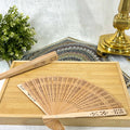Personalized Engraved Wooden Wedding Fans for Wedding Favor Party Favor