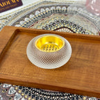 Brûleur d'encens en verre