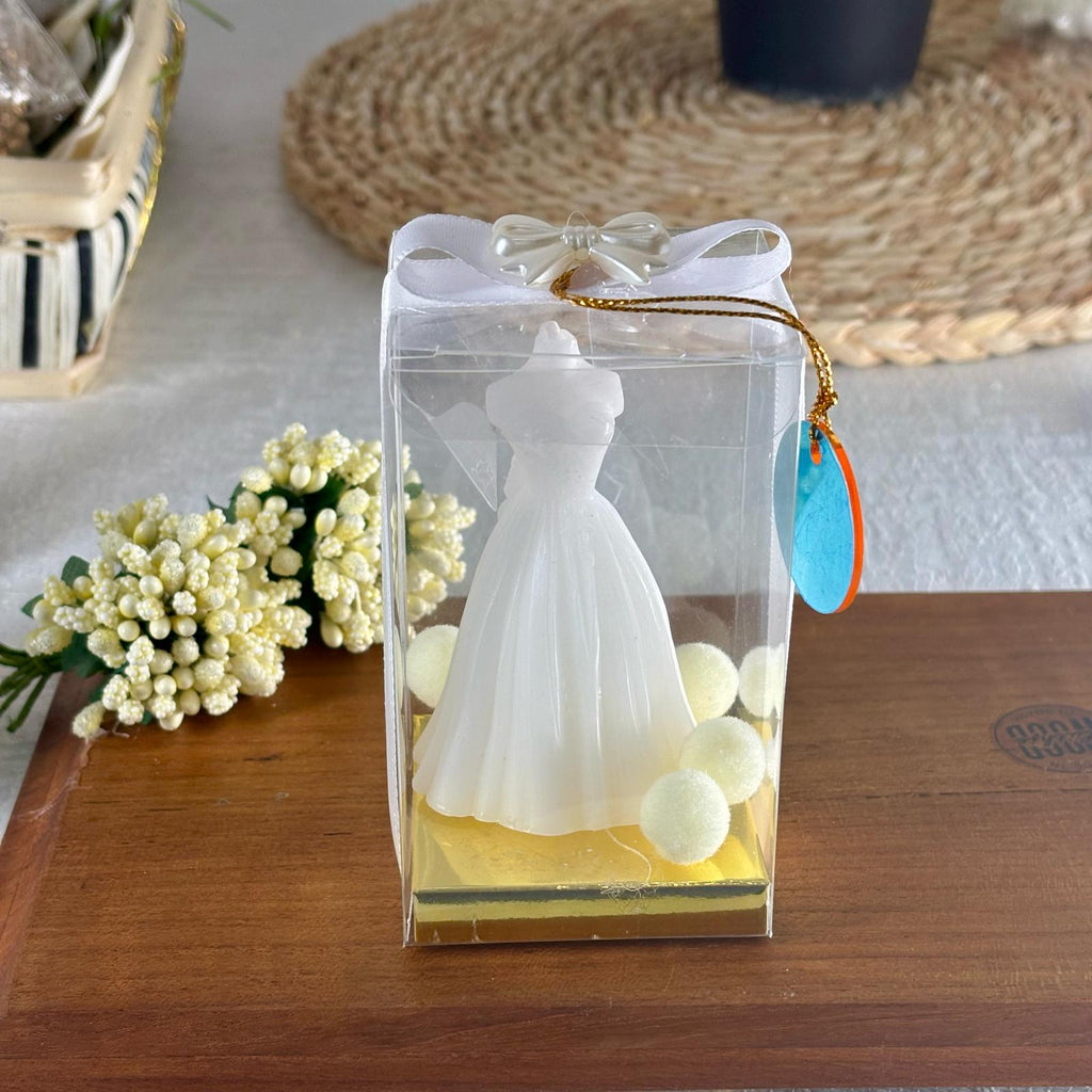 Wedding Dress Candle
