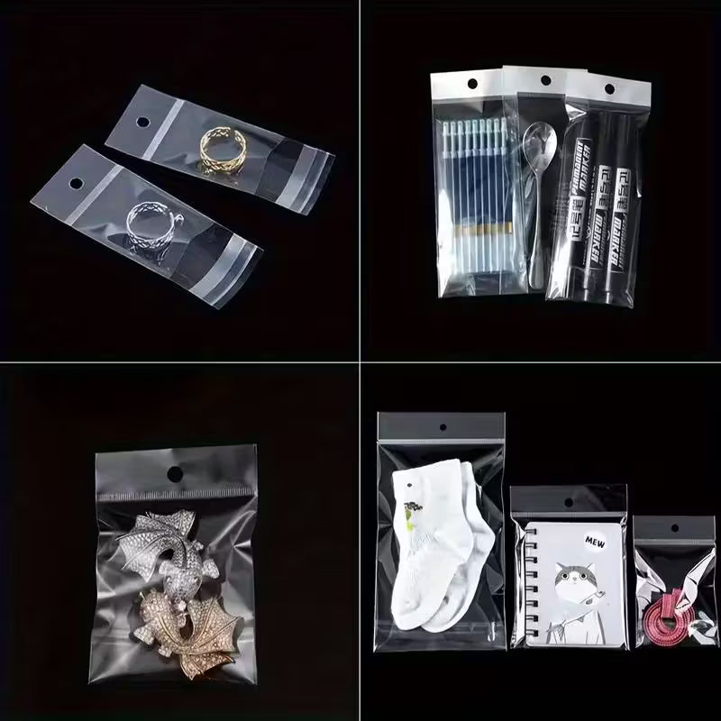 OPP Bag Self-Adhesive Airplane Hole Card Bag