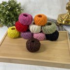 Multicolor Natural Jute Twine (25 yd)