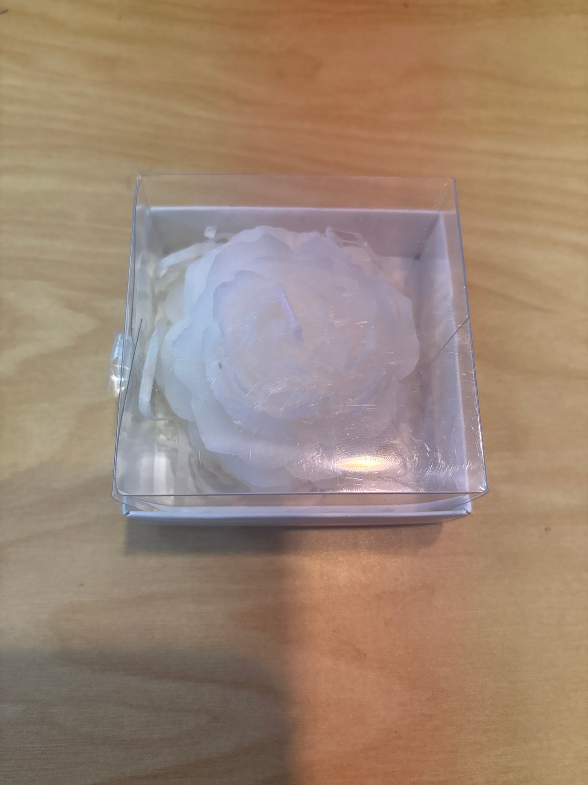 Candle Flower Shape White Wedding Favors Party Favor