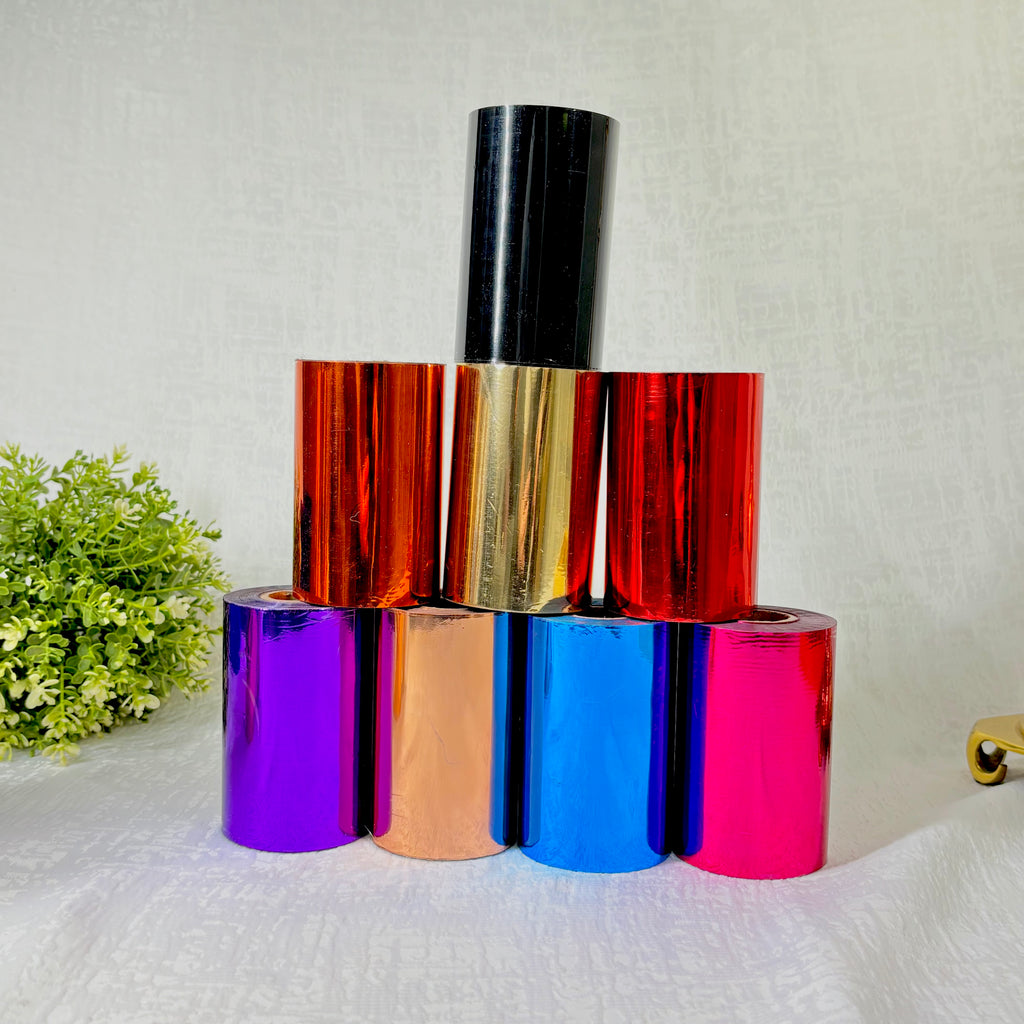Roll of Hot Stamping Foil 4" x 130 Yards.