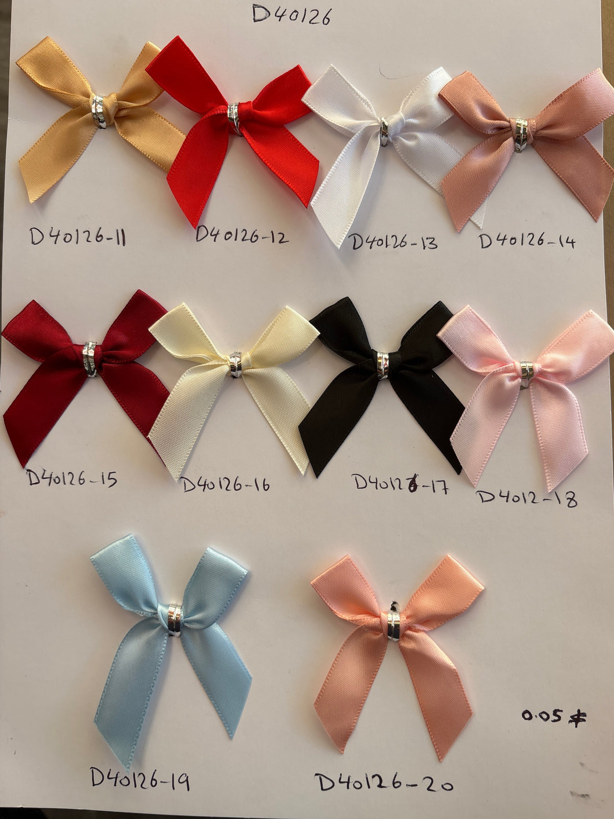 Ribbon Bow Tie