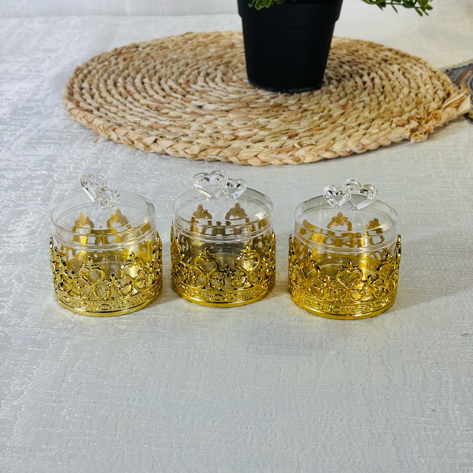 Transparent Candy Jar with Lid Wedding Favor Party Favor