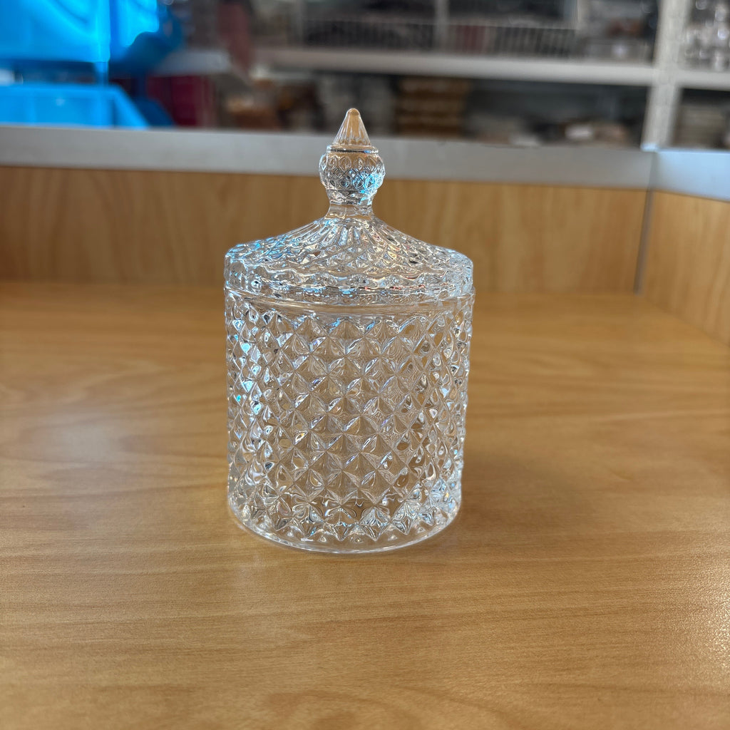 Crystal Glass Jar