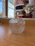 Glass Bowl Sugar Bowl With lid Wedding Favors Party Favors