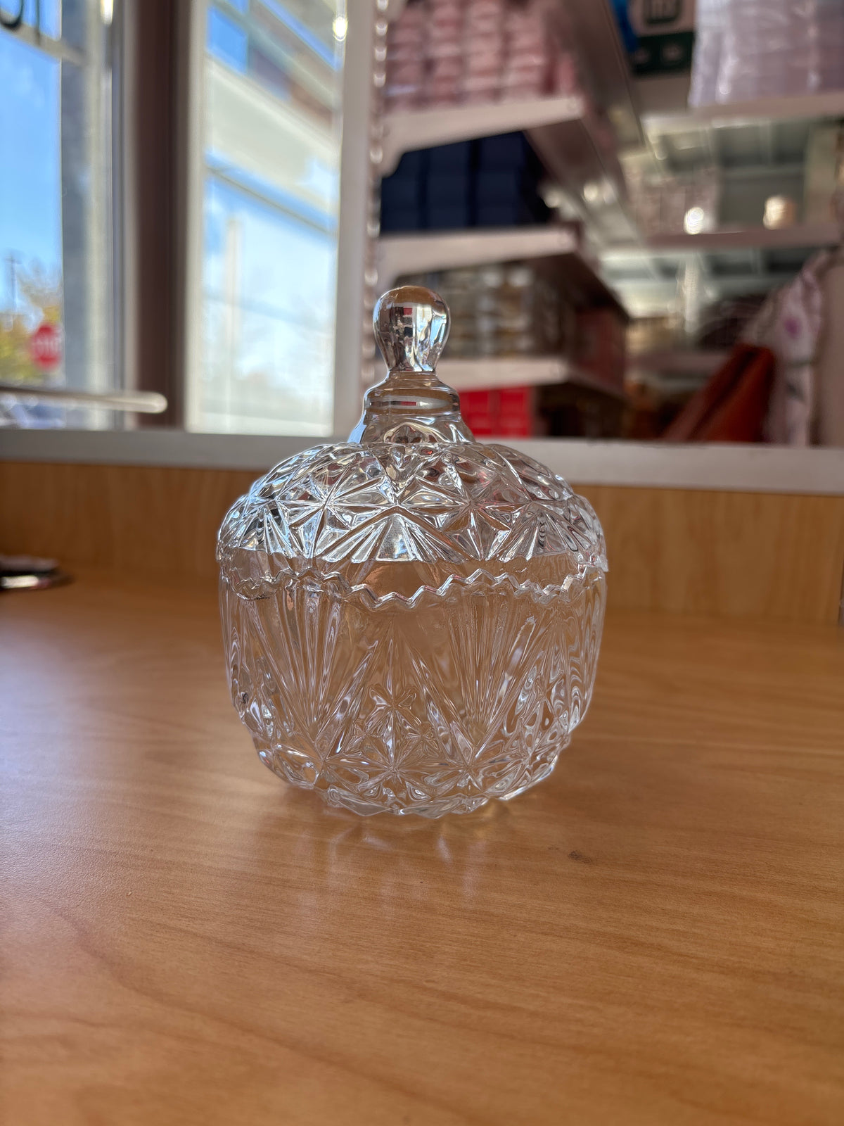 Glass Bowl Sugar Bowl With lid Wedding Favors Party Favors