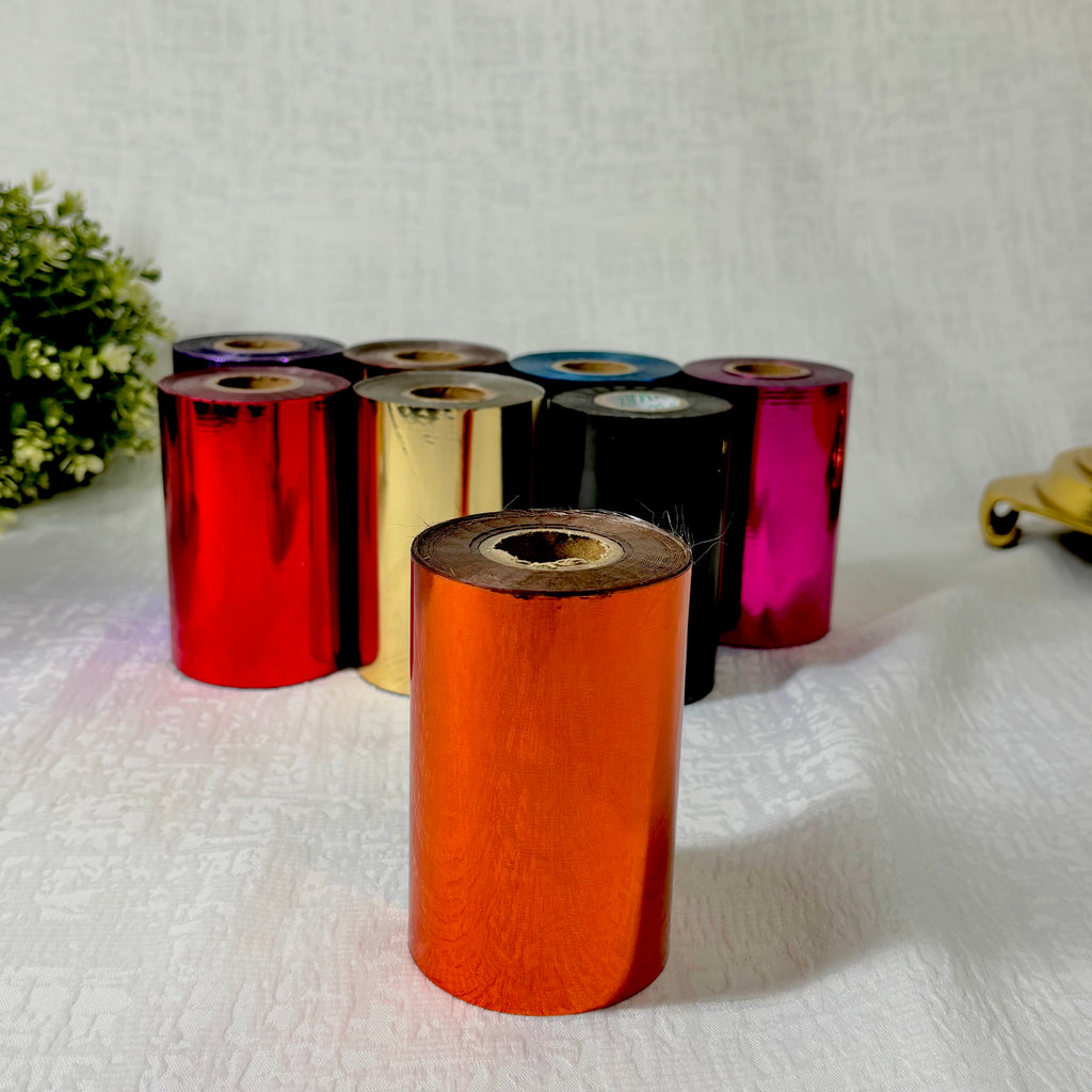 Roll of Hot Stamping Foil 4" x 130 Yards.