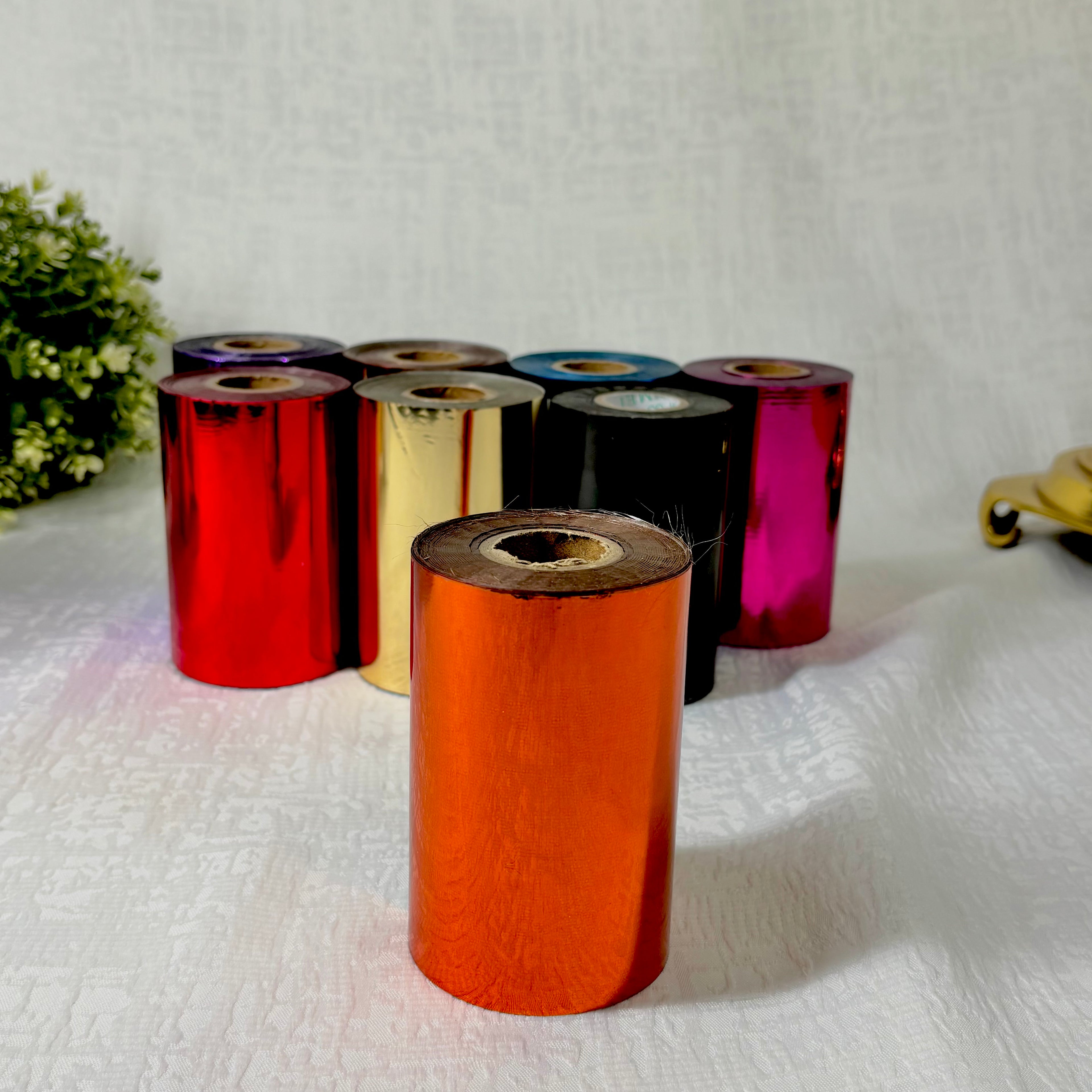 Roll of Hot Stamping Foil 4" x 130 Yards.