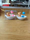 Candle Teddy Bear with Balloon Baby Shower Favors