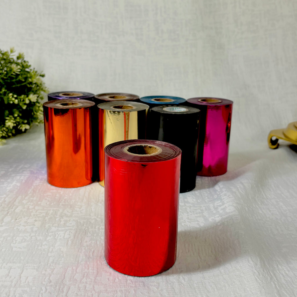 Roll of Hot Stamping Foil 4" x 130 Yards.