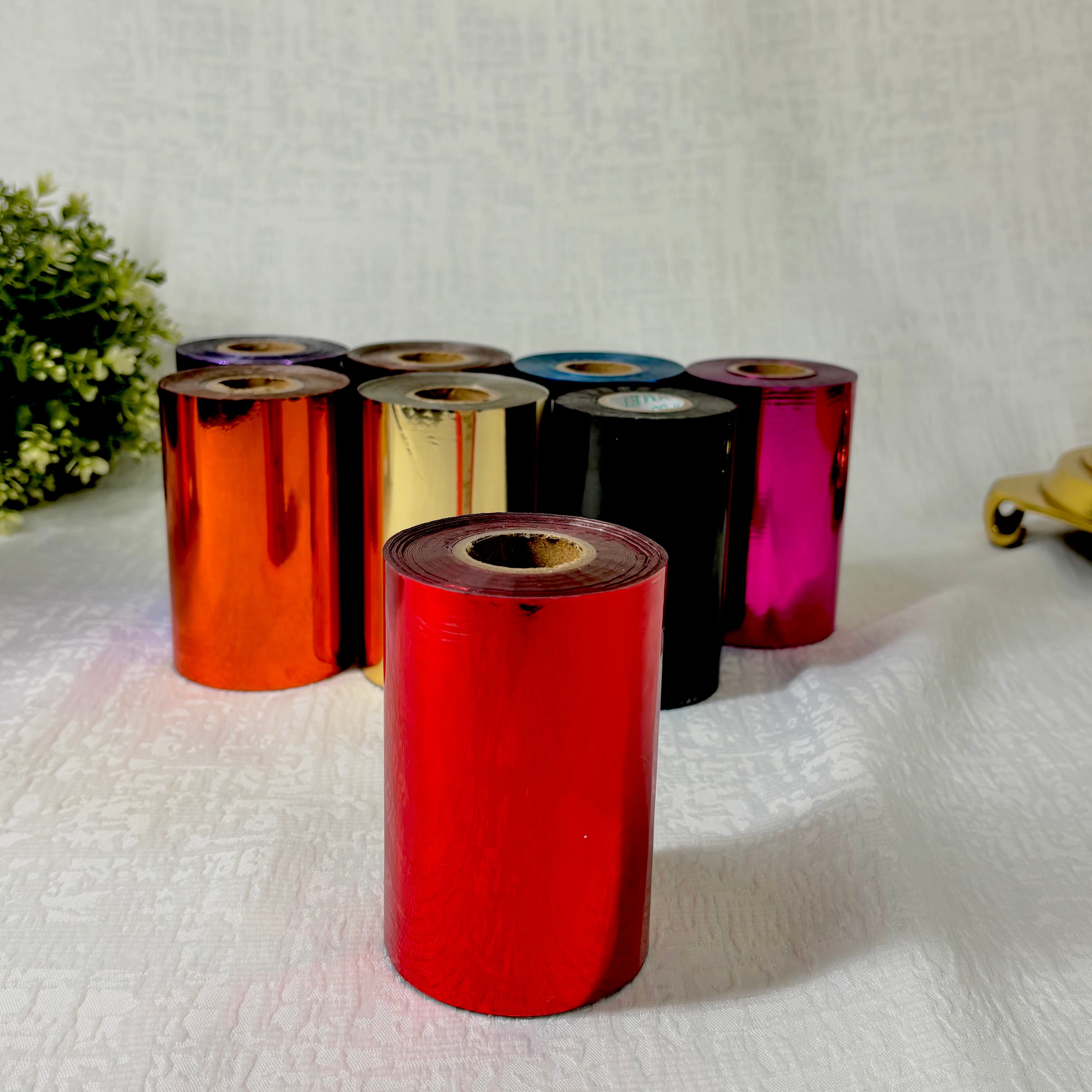 Roll of Hot Stamping Foil 4" x 130 Yards.