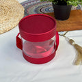 Clear Round Gift box With clear Bag