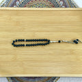 Rosary, 8mm Solid Color Glass Muslim Tasbih Prayer Beads Rosary Wedding Favor, Haj & Omra Favors