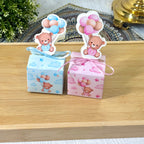 Baby Shower Baby Favor with Ribbon