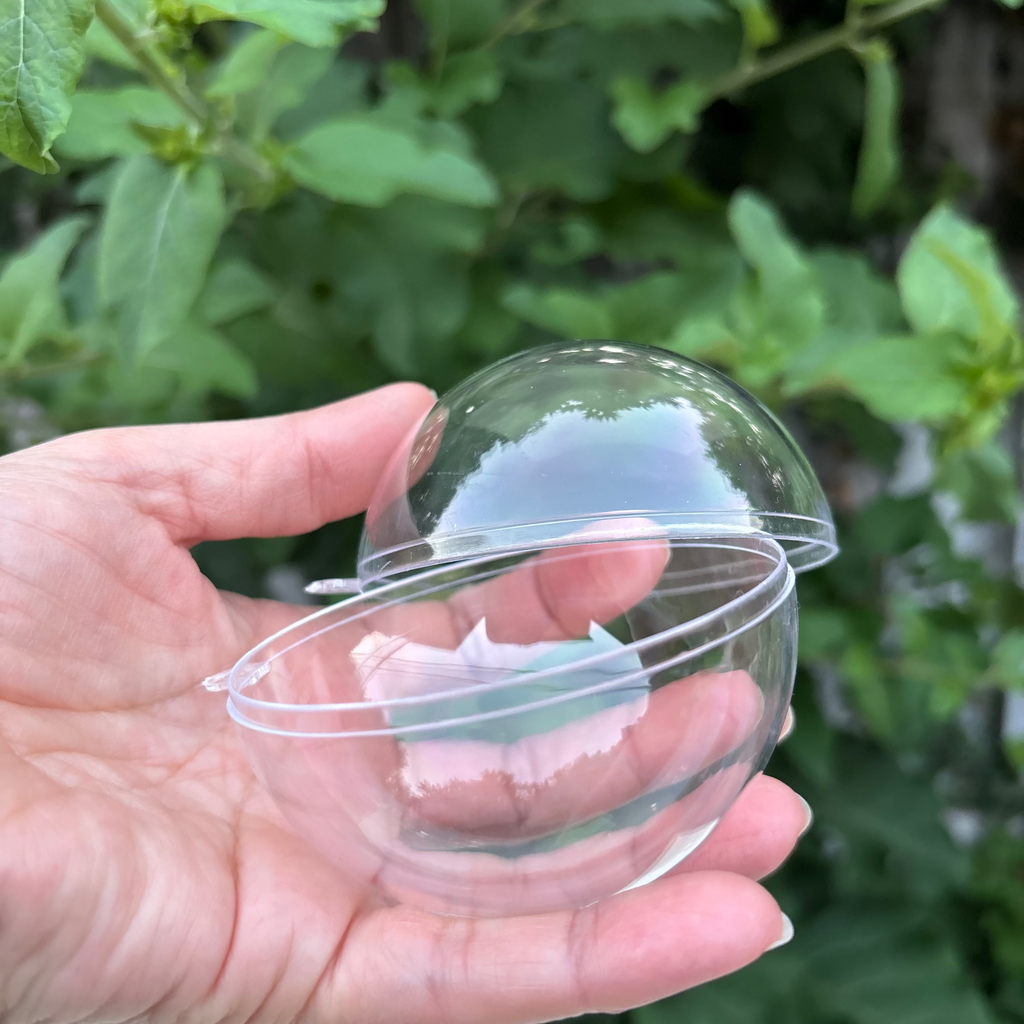 Clear Acrylic Ornament