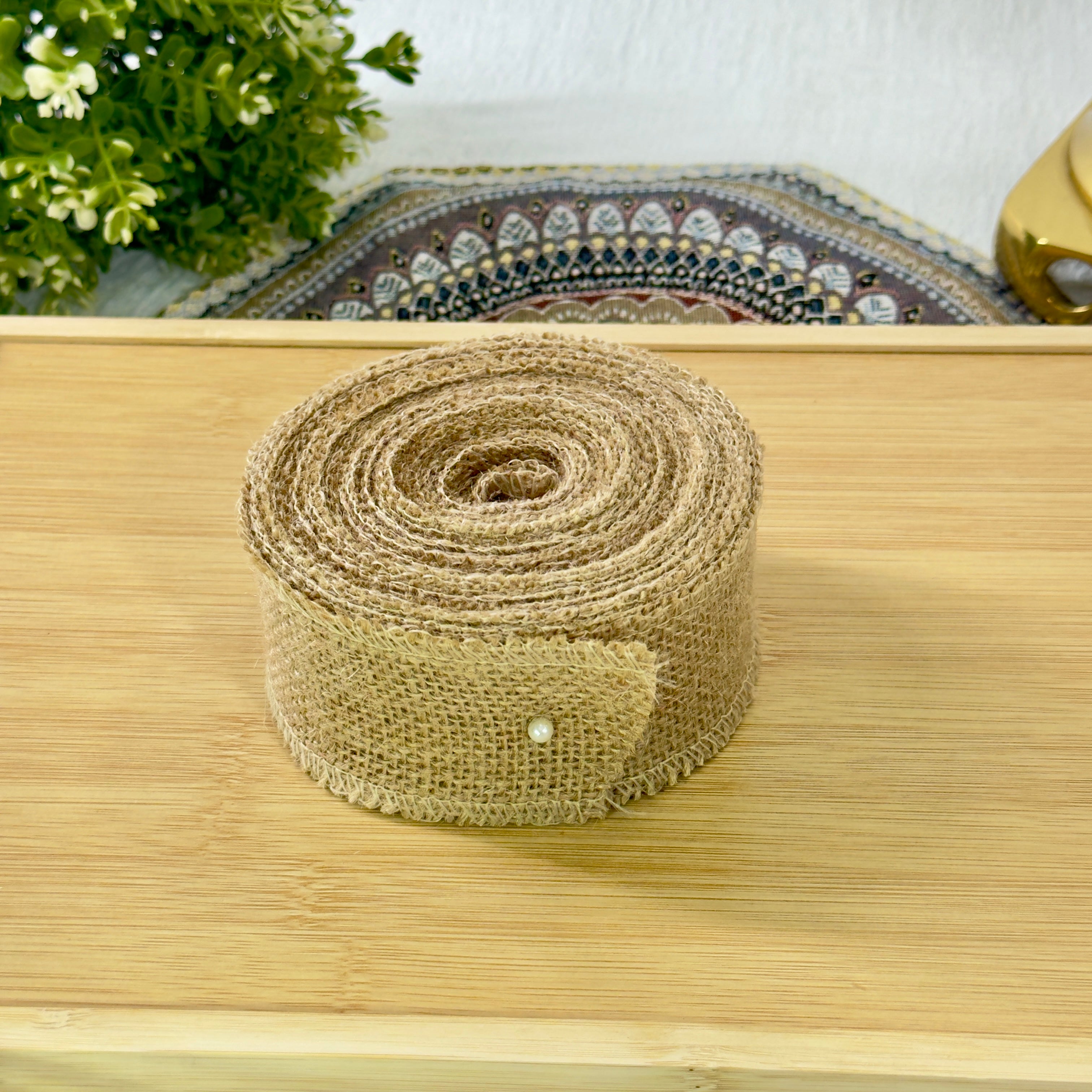 Burlap Jute Rolls Ribbon